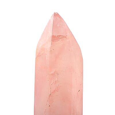 Rose Quartz Prism Tower -M Approx 907ctw