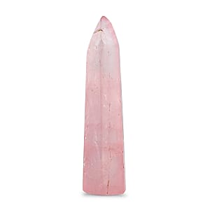 Rose Quartz Prism Tower -S Approx 337ctw