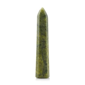 Prasiolite Prism Tower -L Approx 453.592ctw