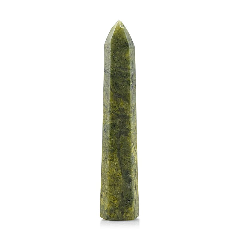 Prasiolite Prism Tower -L Approx 453.592ctw