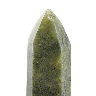 Prasiolite Prism Tower -L Approx 453.592ctw