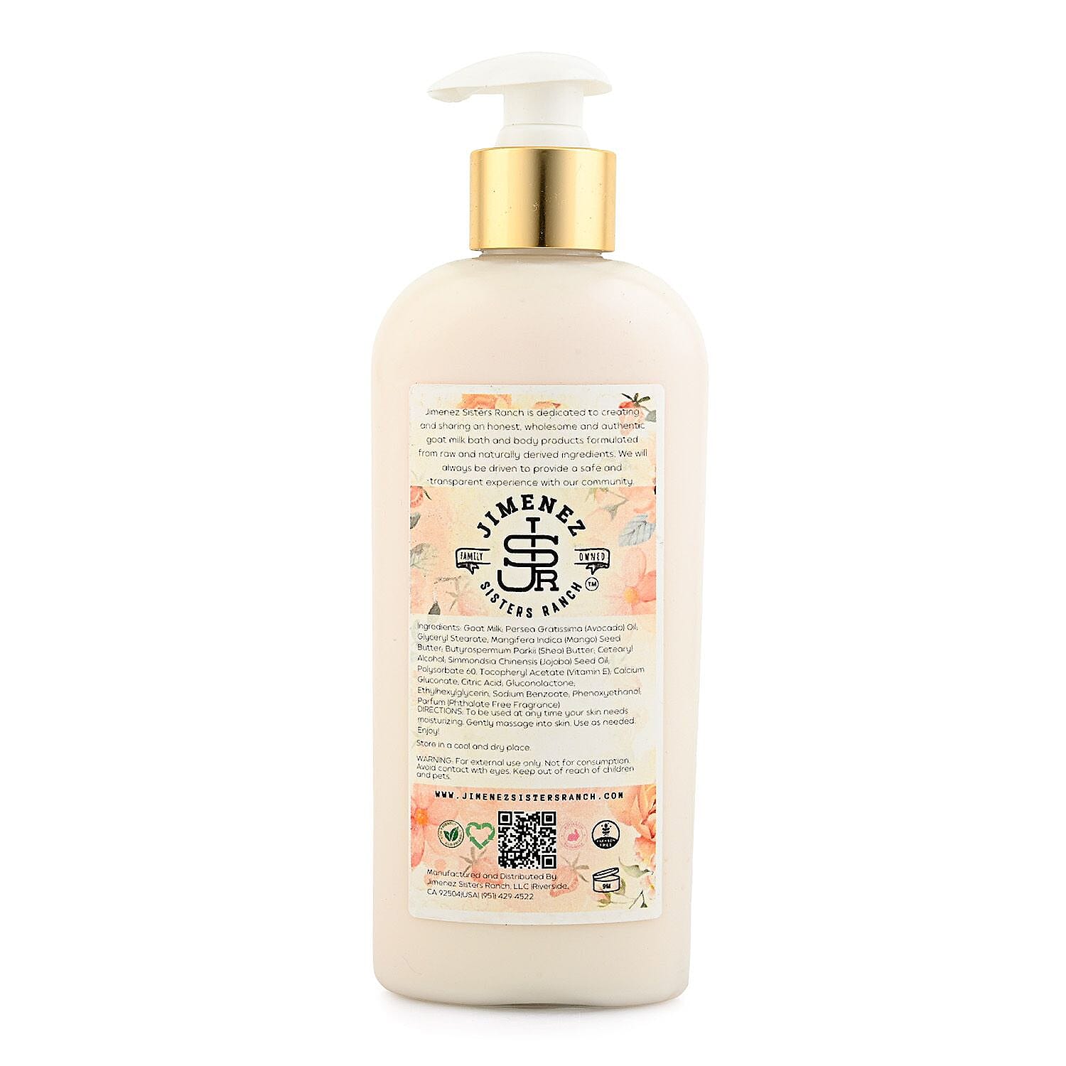 Jimenez Sisters Ranch Strawberry Champagne Goat Milk Hand & Body Cream