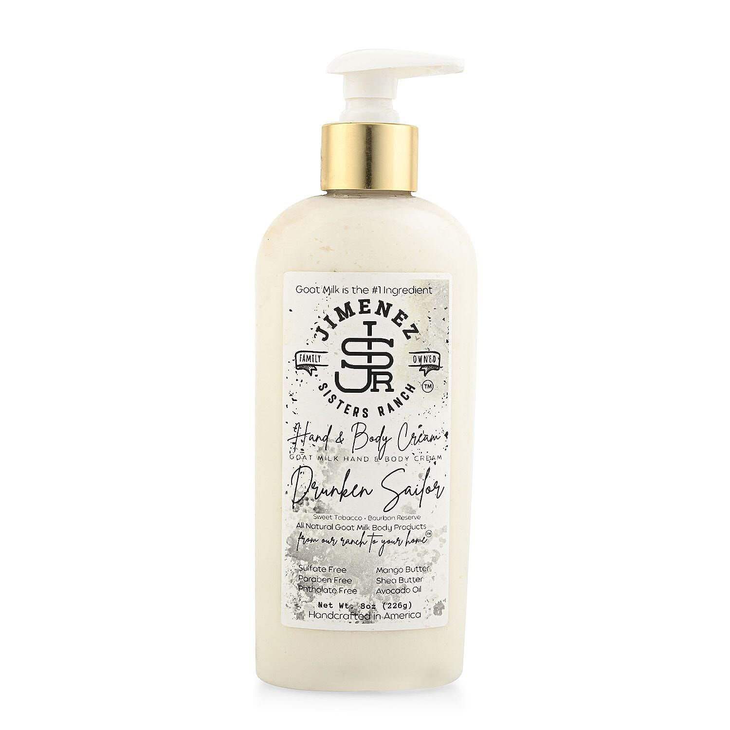 Jimenez Sisters Ranch Drunken Sailor Goat Milk Hand & Body Cream