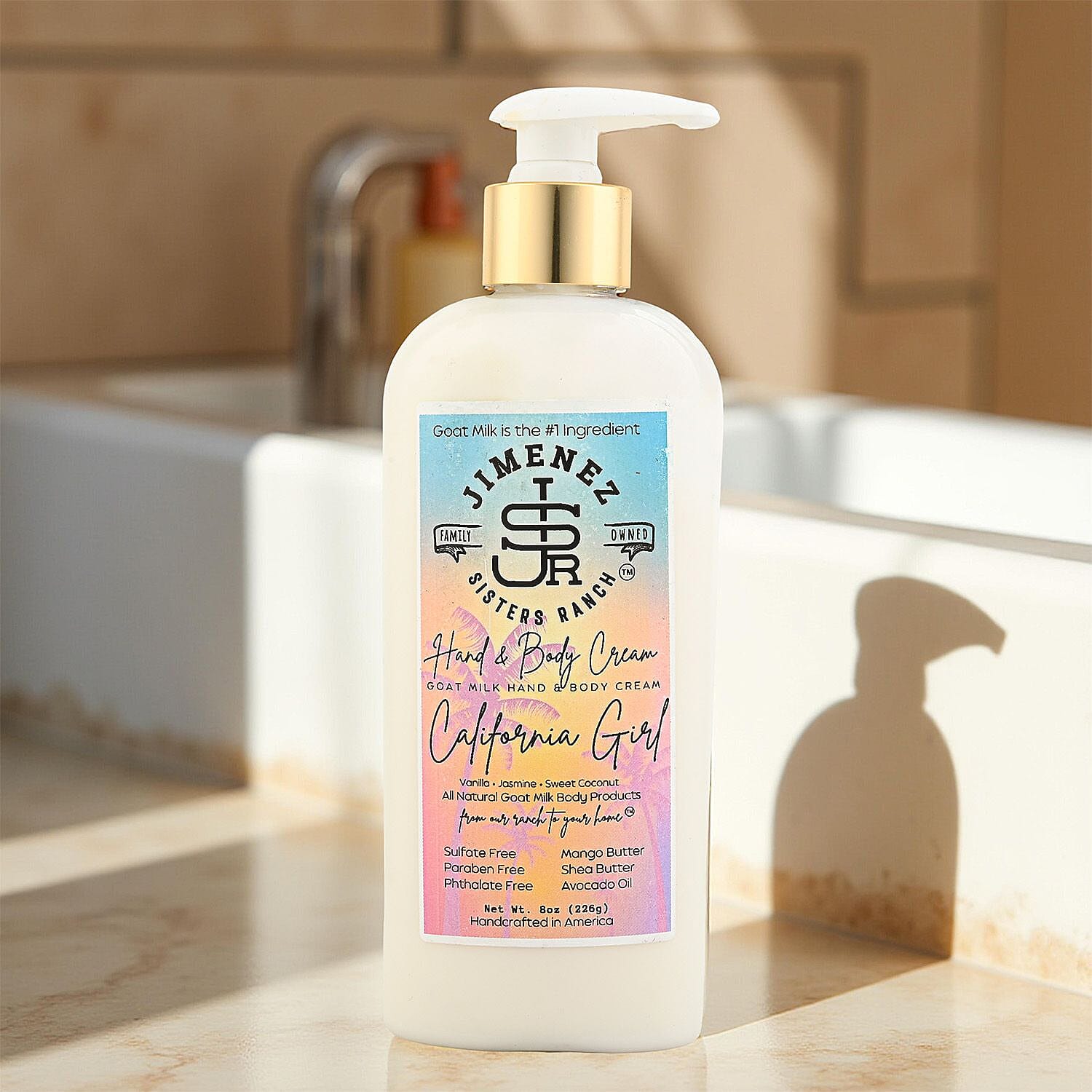 Jimenez Sisters Ranch California Girl Goat Milk Hand & Body Cream