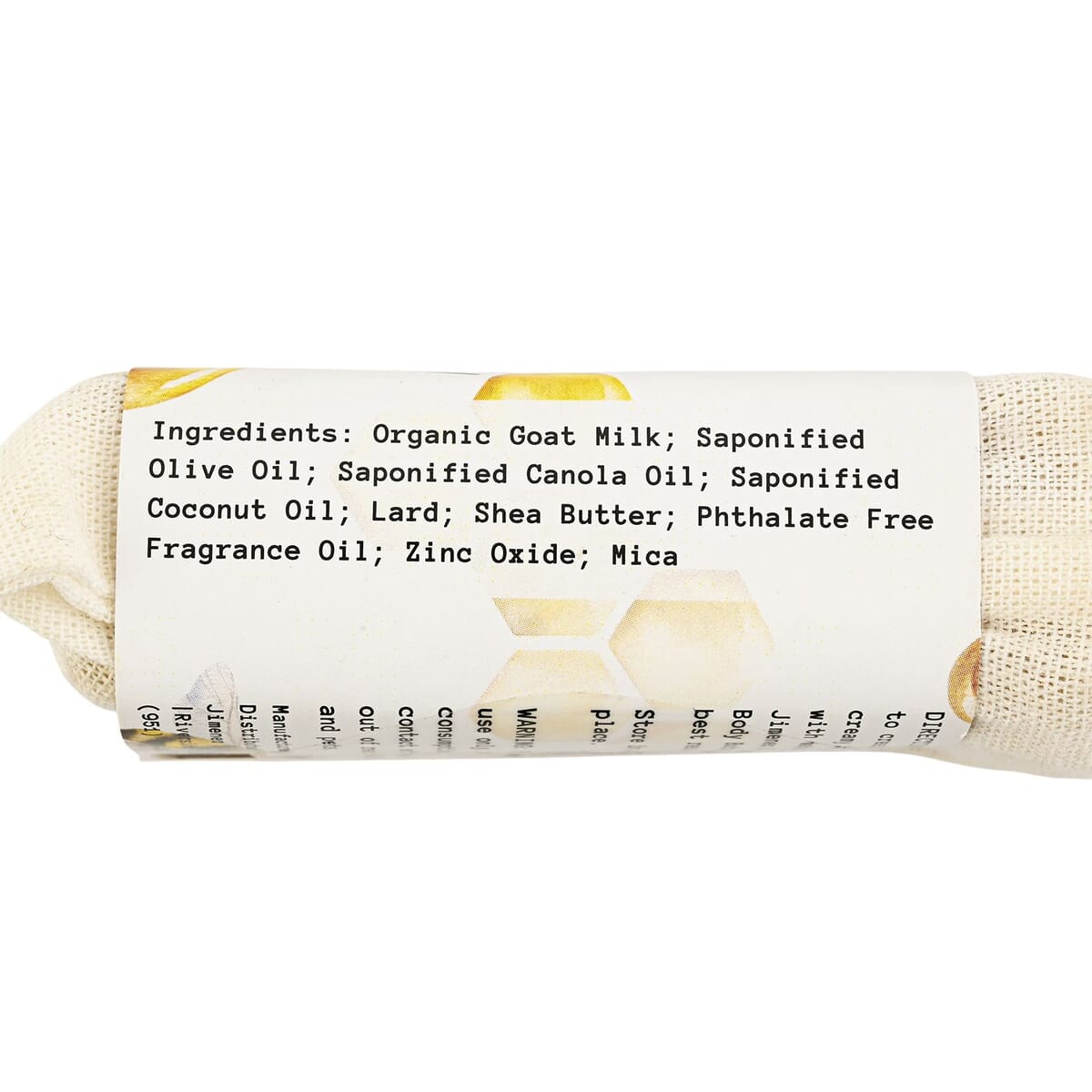 Jimenez Sisters Ranch Sweet Honey Almond Goat Milk Bar Soap image number 4