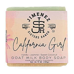 Jimenez Sisters Ranch California Girl Goat Milk Bar Soap