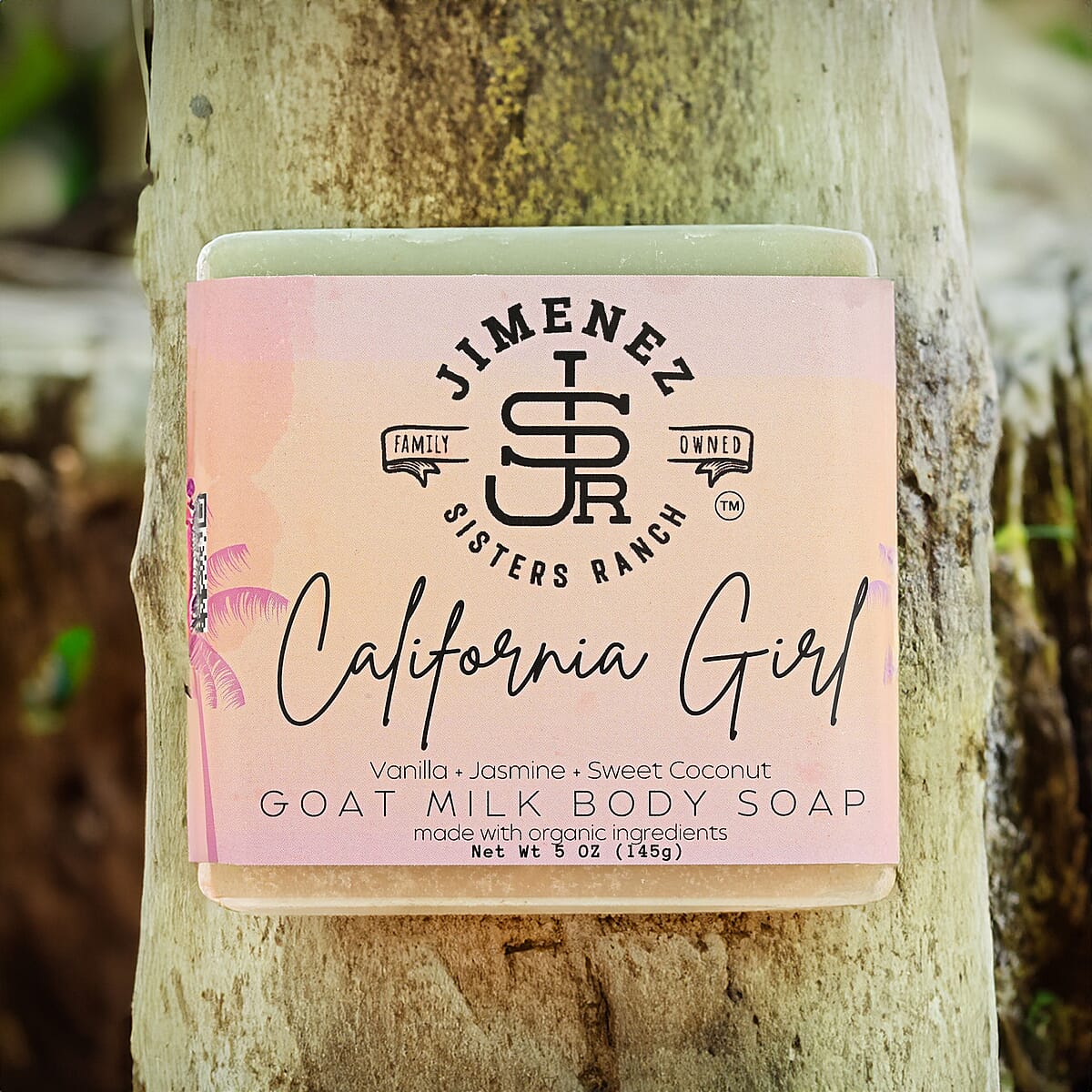 Jimenez Sisters Ranch California Girl Goat Milk Bar Soap image number 1