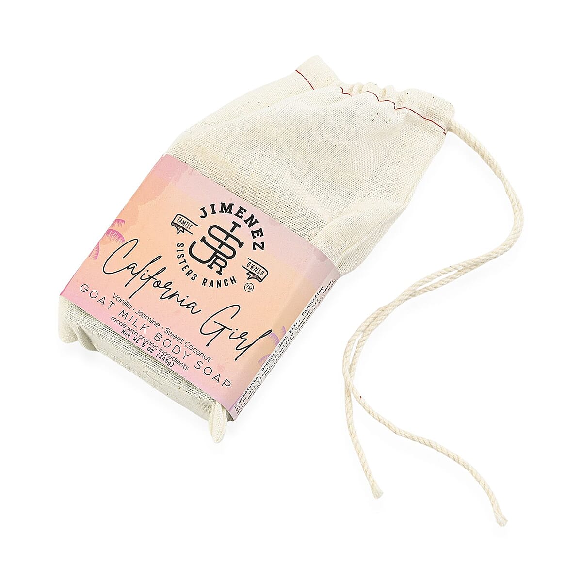 Jimenez Sisters Ranch California Girl Goat Milk Bar Soap image number 3