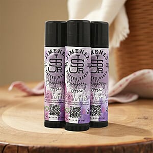 Jimenez Sisters Ranch 3 Pack Goat Milk Lip Butter - Blackberry Acai