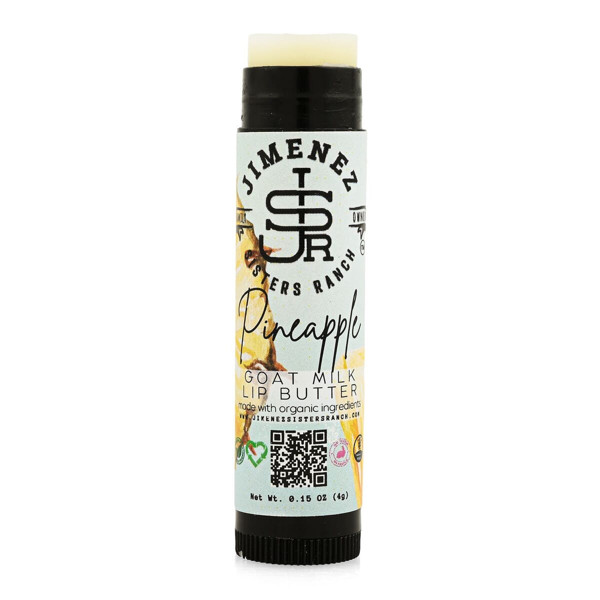 Jimenez Sisters Ranch Pineapple Goat Milk Lip Butter - 3 Pack image number 2