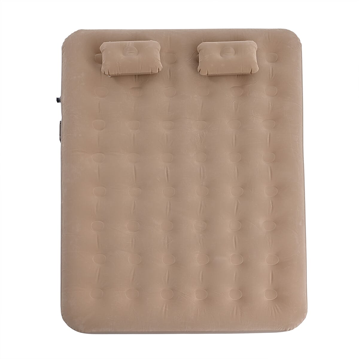 Labor Day Doorbuster Rechargeable Beige Auto Inflation Air Mattress with Built in Pump image number 0