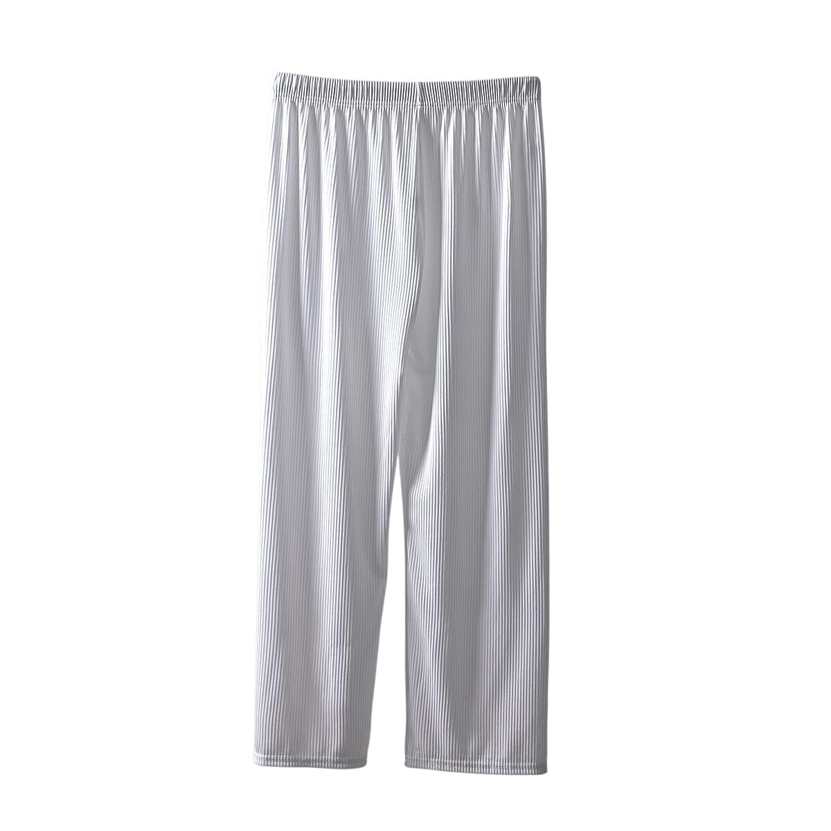 Labor Day Doorbuster TLV TAMSY Set of 2 White and Ikat Polyester Lounge Pant with Drawstring – One Size Fits Most image number 2