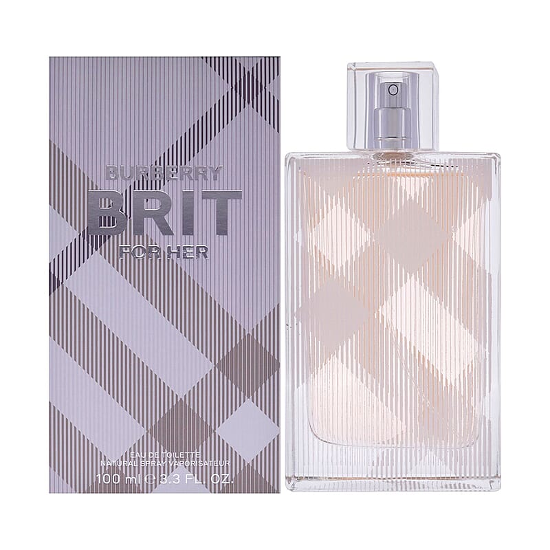 Burberry BRIT/Burberry EDT Spray New Packing 3.3 OZ (W)