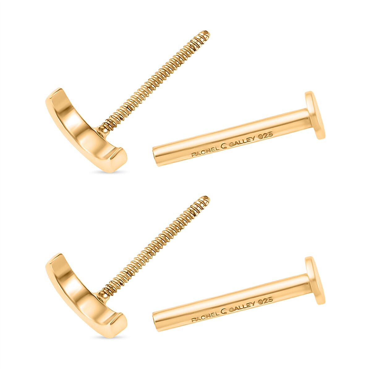 Earrings in 18K Vermeil Yellow Gold Over Sterling Silver 2.0 Grams