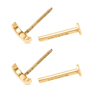 Earrings in 18K Vermeil Yellow Gold Over Sterling Silver 2.0 Grams