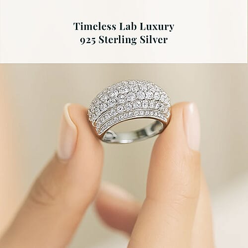 Rhodium Over Sterling Silver / 10 - Product card gallery slide 3 (10178041184569)