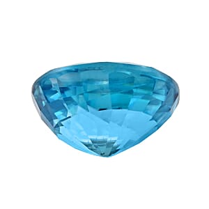 AAAA Blue Zircon (Ovl 8x6 mm) 2.00 ctw
