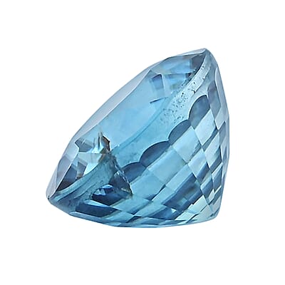 AAAA Blue Zircon (Rnd 7 mm) 2.00 ctw