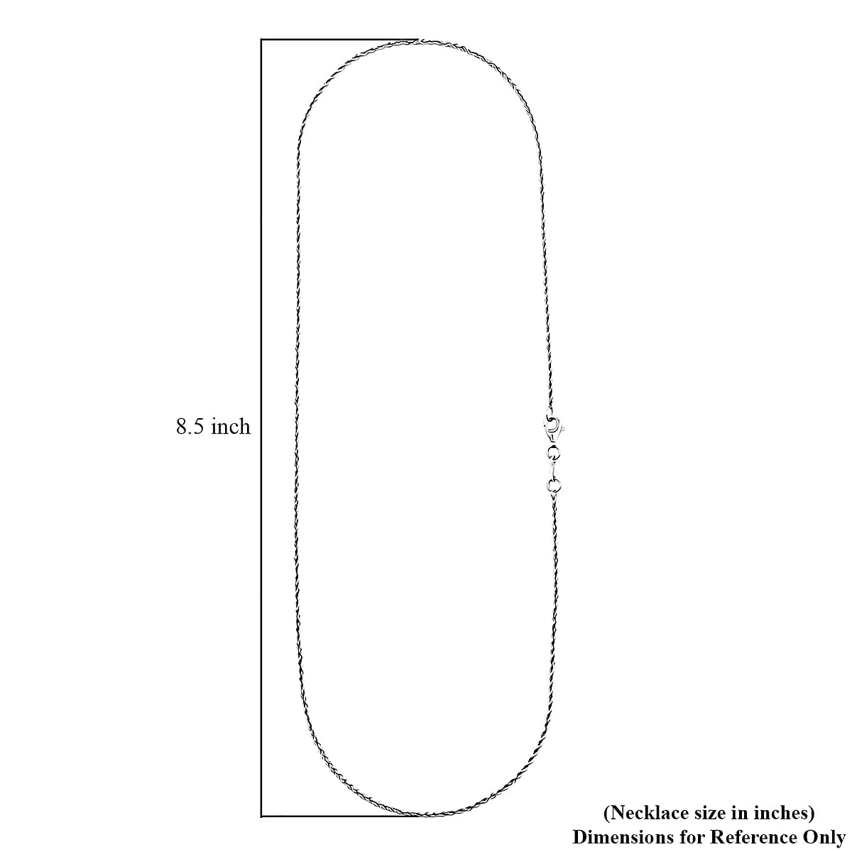 950 Platinum Rope Chain (20 Inches) (8.40 g) image number 4