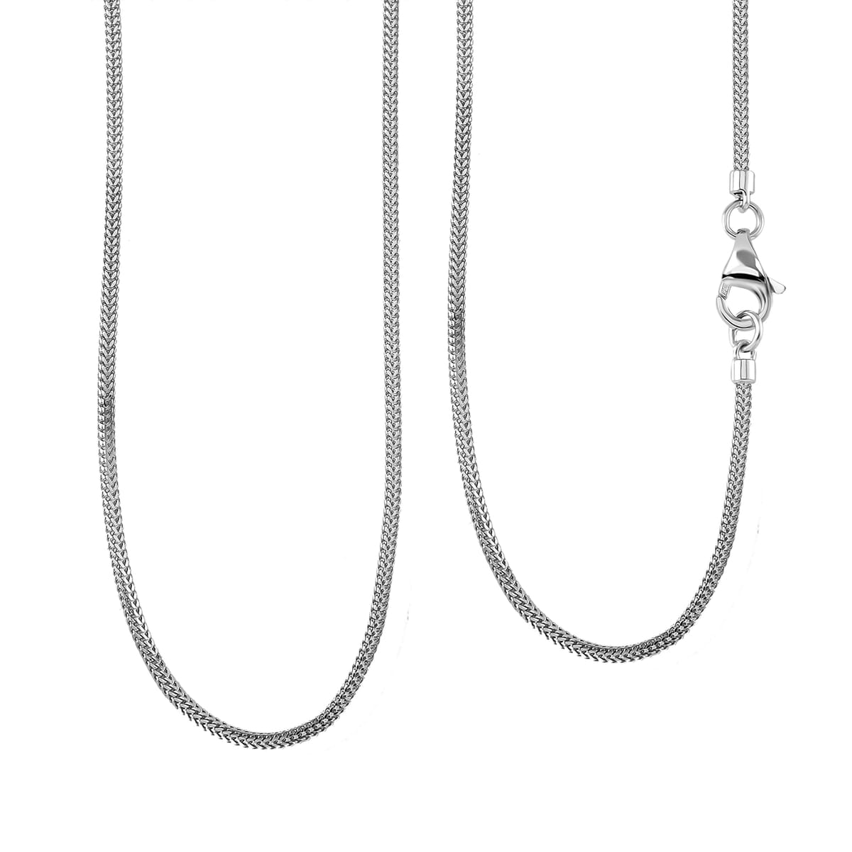 Dragon Bone Chain Necklace in 950 Platinum 10.1 Grams 20 Inches image number 0