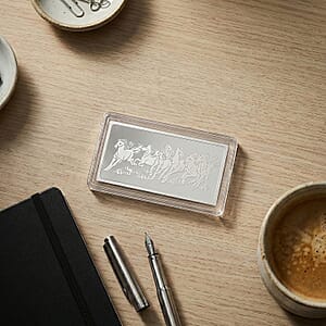 999 Platinum Seven Horses Emboss Sheet 500mg