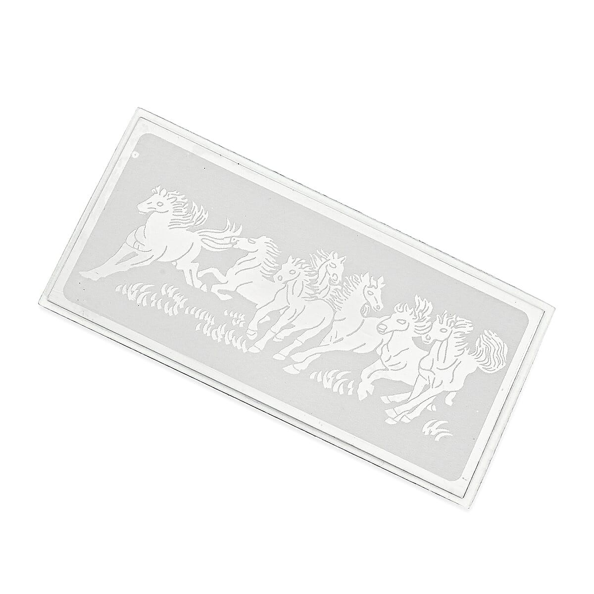999 Platinum Seven Horses Emboss Sheet 500mg image number 3