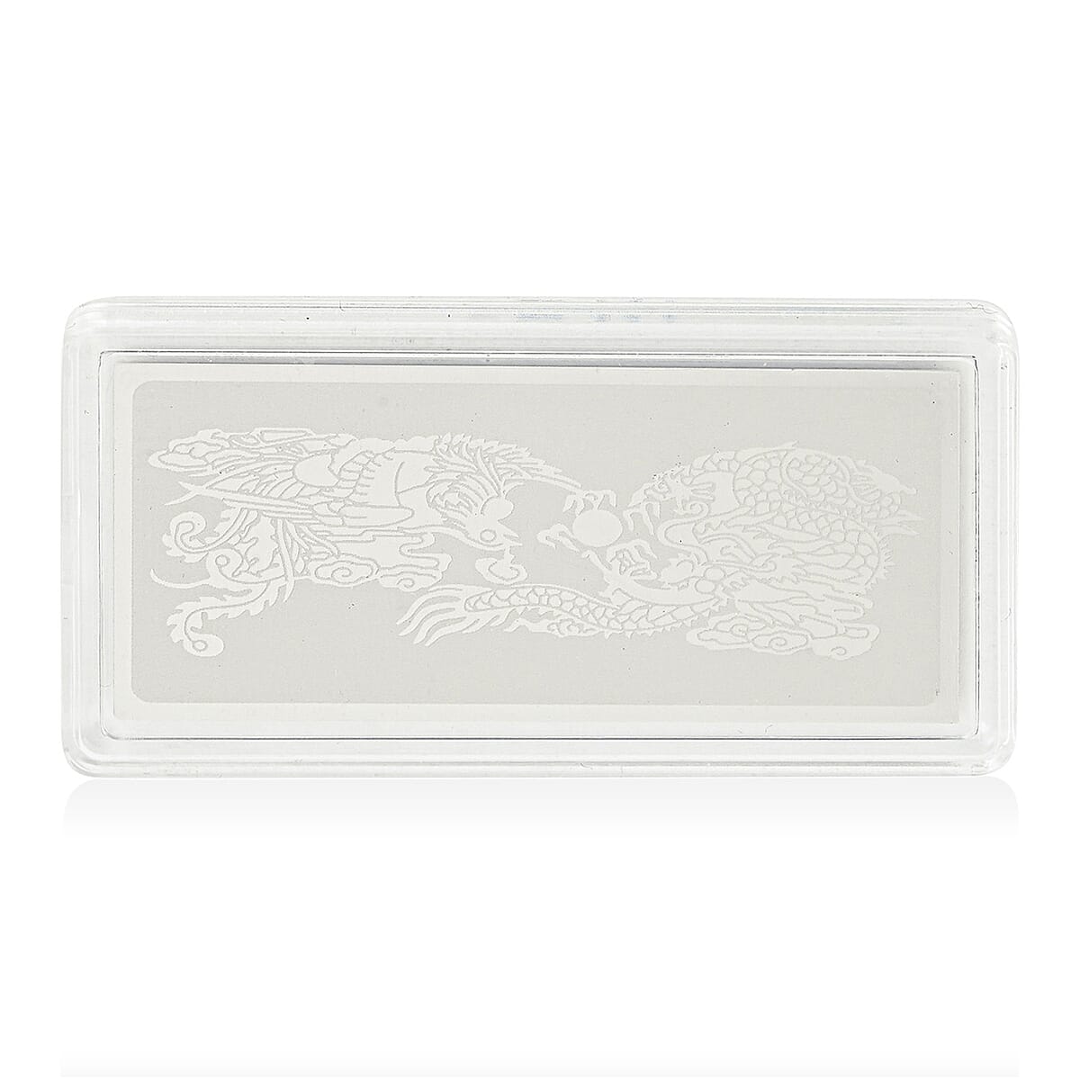 999 Platinum Dragon and Phoenix Emboss Sheet 500mg image number 2