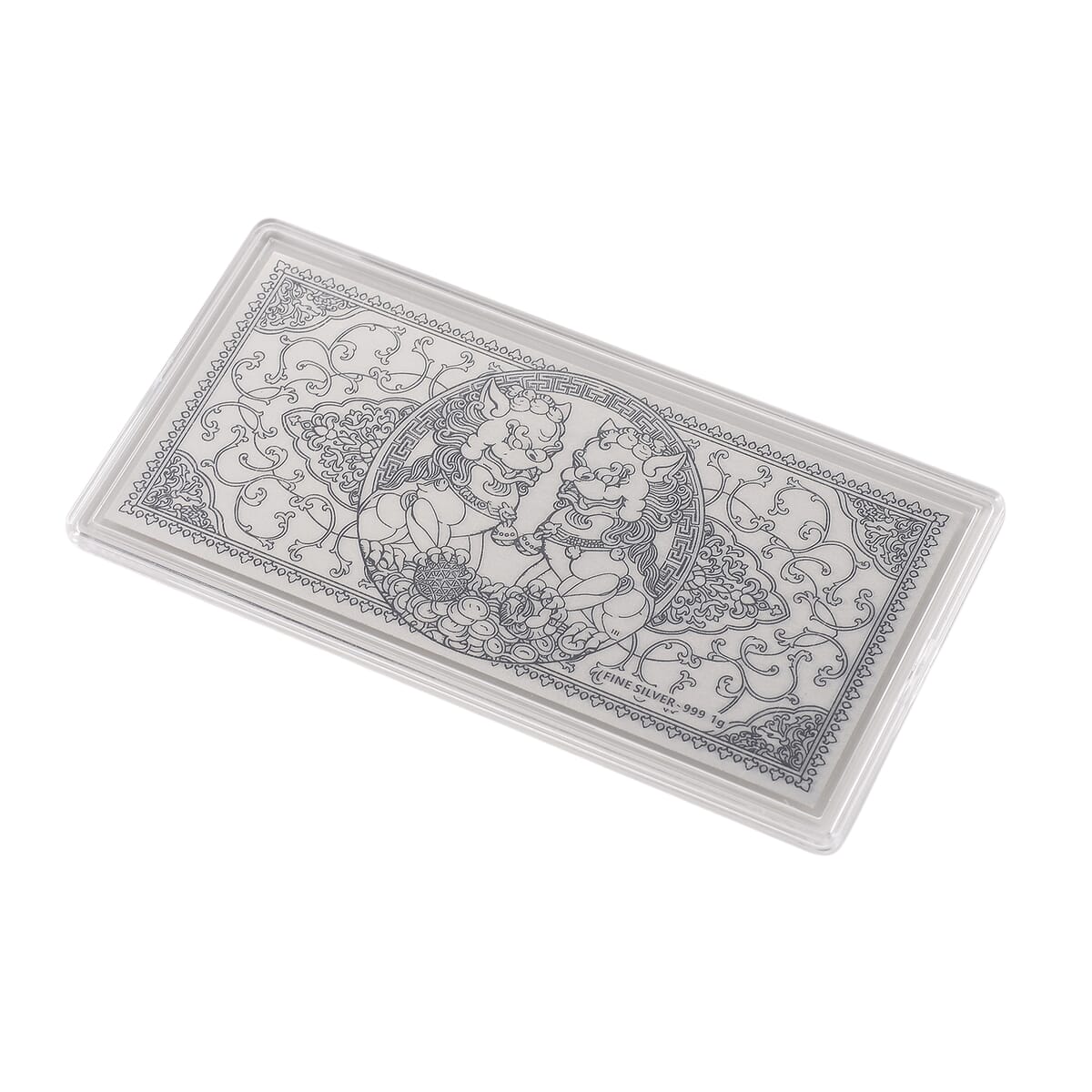 999 Fine Silver Pixiu Sheet 103mmx49mm (1g) image number 2