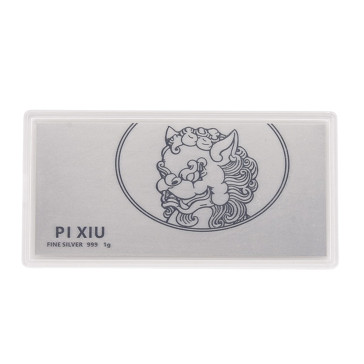999 Fine Silver Pixiu Sheet 103mmx49mm (1g) image number 3