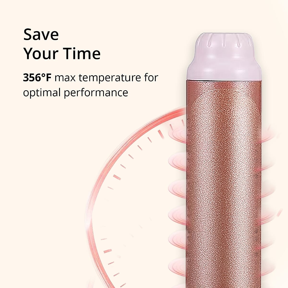 Closeout Vivitar Ceramic Mini Curling Iron image number 3