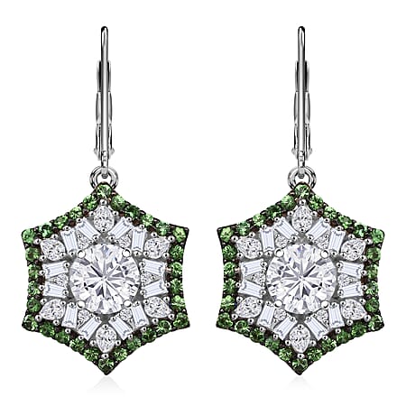 Moissanite & Tsavorite Garnet - Product card gallery slide 1 (10178043576633)