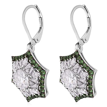 Moissanite & Tsavorite Garnet - Product card gallery slide 4 (10178043576633)