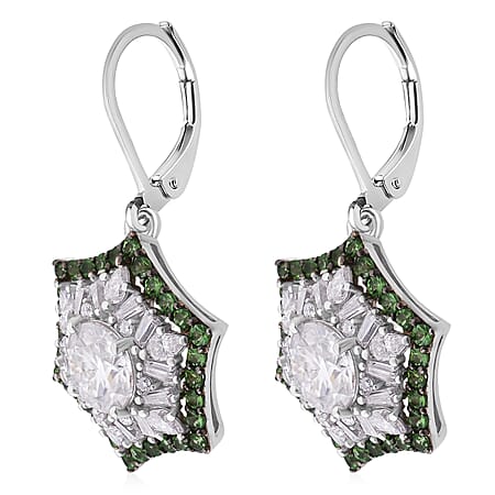Moissanite & Tsavorite Garnet - Product card gallery slide 4 (10178043576633)