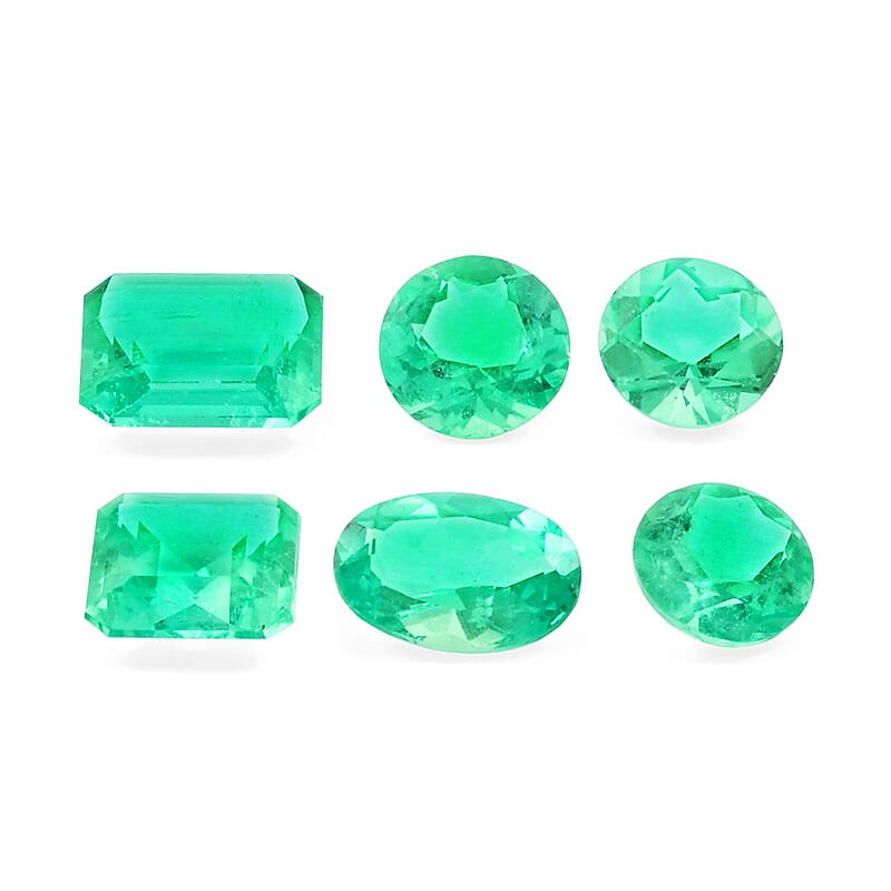 Box Set AAA Boyaca Colombian Emerald (Mix Box) 2.00 ctw