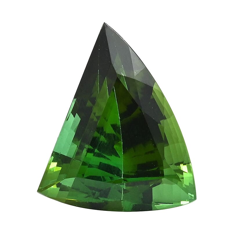 Certified & Appraised AAAA SAPO Green Tourmaline (Fancy Free Size) 6.50 ctw