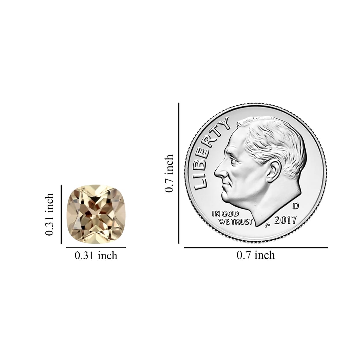 AAAA Turkizite (Cush 8x8 mm) 2.50 ctw image number 3