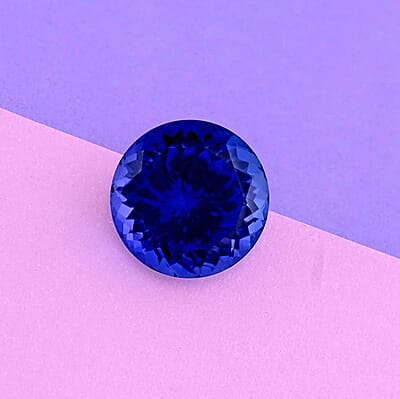 Certified and Appraised AAAA Tanzanite (Rnd Free Size) 10.15 ctw