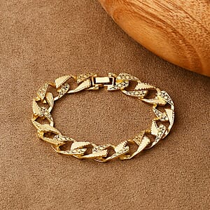 Curb Majestic Link Chain Bracelet in 10K Yellow Gold (7.25 In) 8.40 Grams