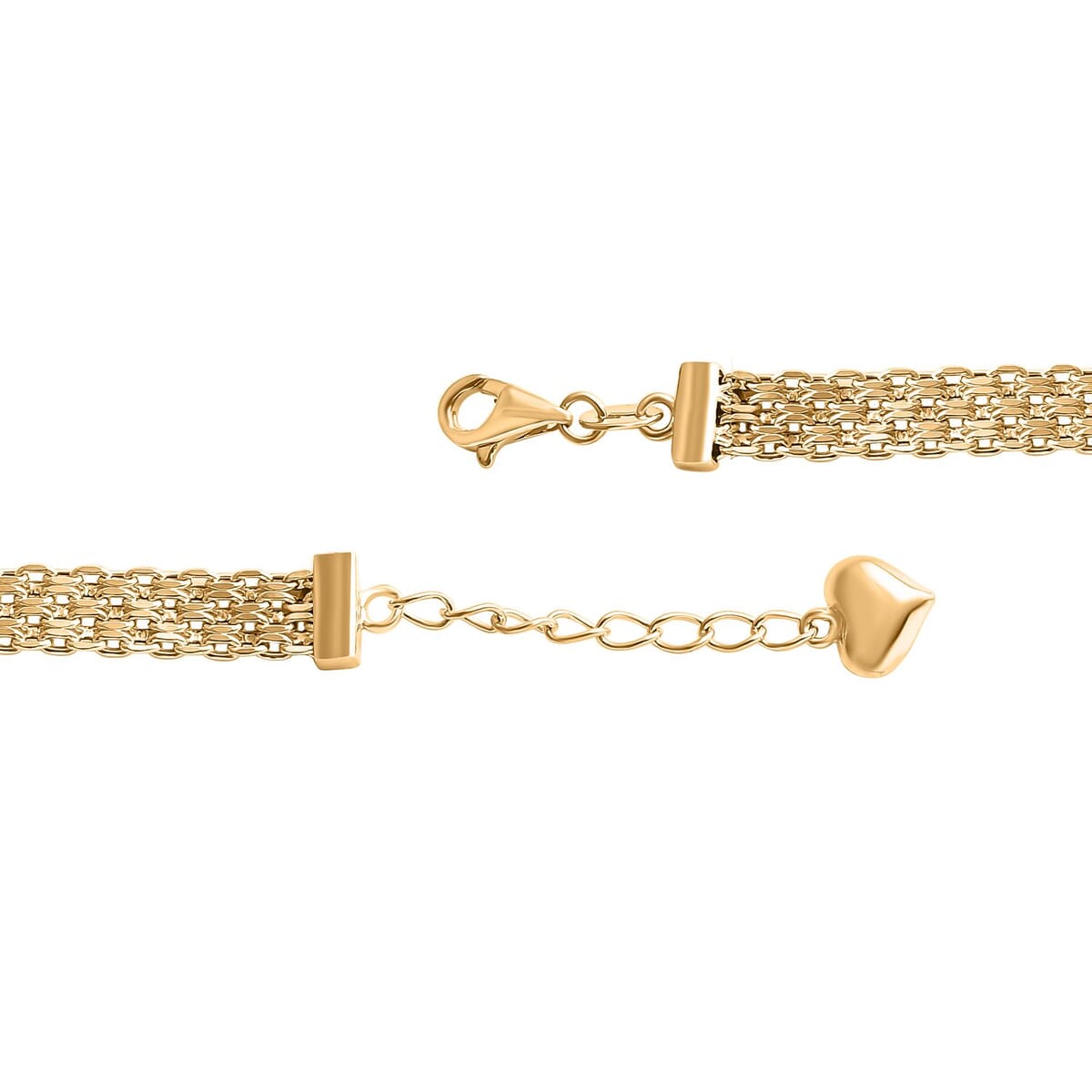 Bismark Chain Bracelet in 10K Yellow Gold (7.25 In) 3.50 Grams image number 3