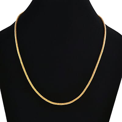 Bali Legacy 22K Vermeil Yellow Gold Over Sterling Silver Tulang Naga Necklace 20 Inches 17.97 Grams