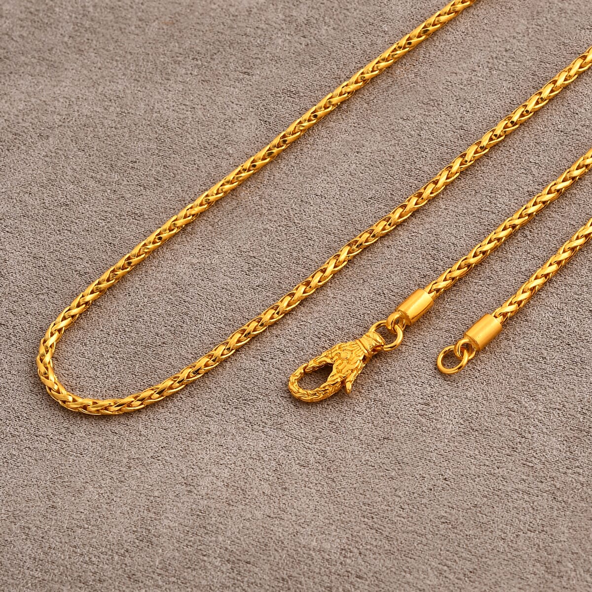 Bali Legacy 22K Vermeil Yellow Gold Over Sterling Silver Padian Necklace 20 Inches 18.79 Grams image number 1