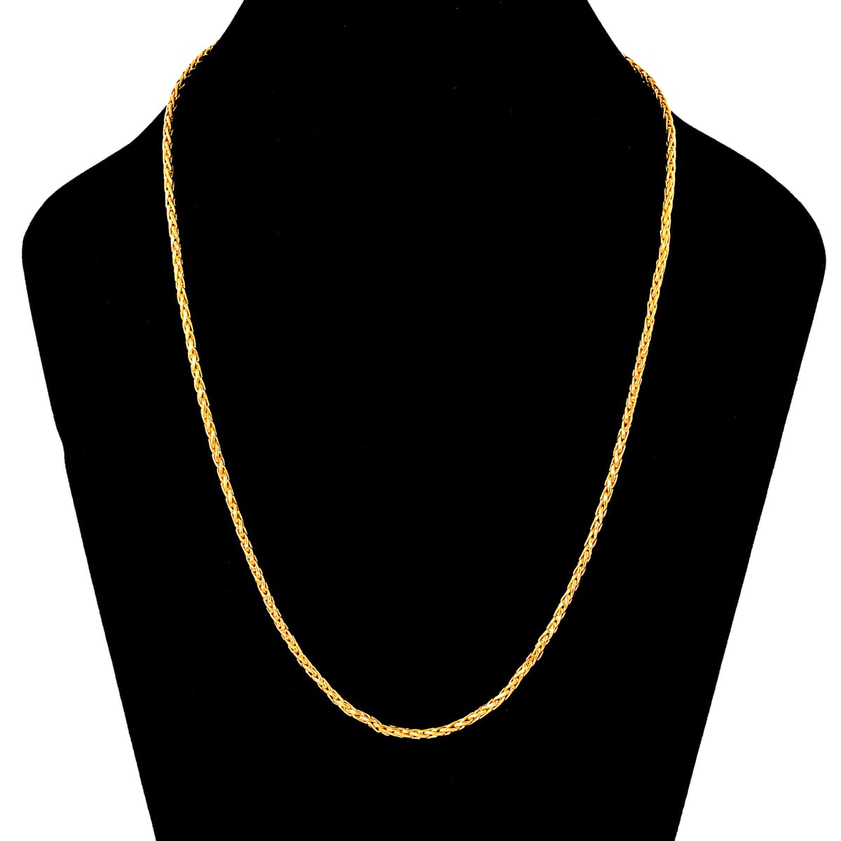 Bali Legacy 22K Vermeil Yellow Gold Over Sterling Silver Padian Necklace 20 Inches 18.79 Grams image number 2