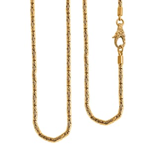 Bali Legacy 22K Vermeil Yellow Gold Over Sterling Silver Borobudur Necklace 20 Inches 22.38 Grams
