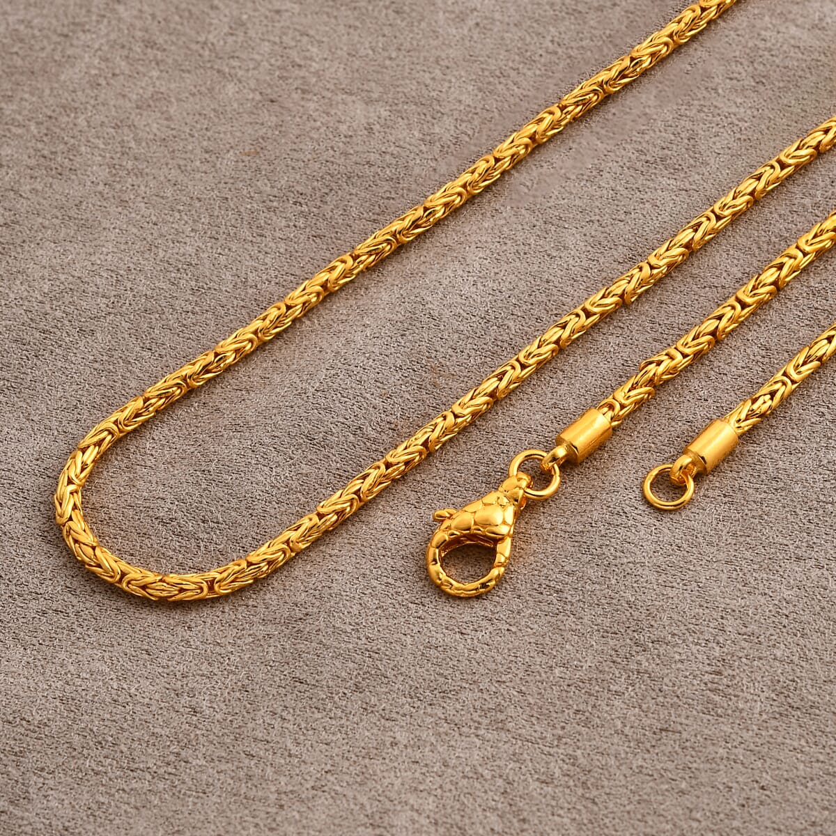 Bali Legacy 22K Vermeil Yellow Gold Over Sterling Silver Borobudur Necklace 20 Inches 22.38 Grams image number 1