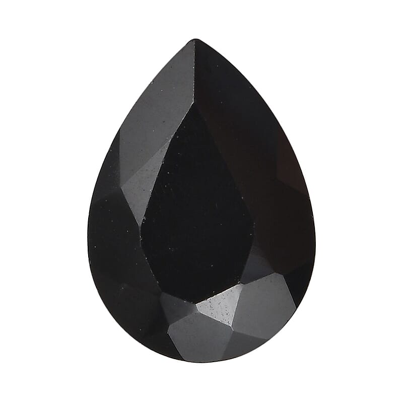 Thai Black Spinel (Pear 10x7 mm) 1.90 ctw Loose Gemstone