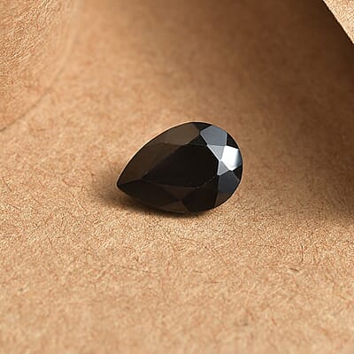 Thai Black Spinel (Pear 10x7 mm) 1.90 ctw Loose Gemstone