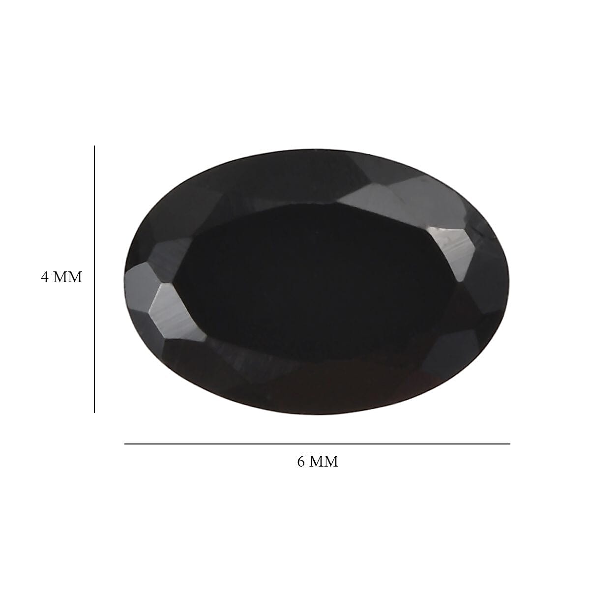 Set of 2 Australian Black Tourmaline (Oval 6x4 mm) 1.04 ctw Loose Gemstone image number 4