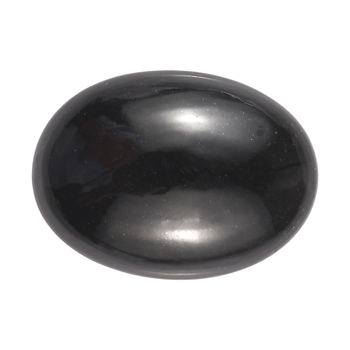 Australian Black Tourmaline (Oval 14x10 mm) 4.77 ctw Loose Gemstone image number 0