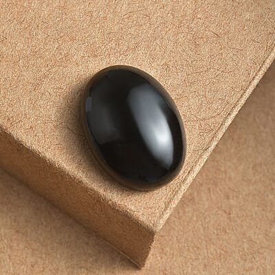 Australian Black Tourmaline (Oval 14x10 mm) 4.77 ctw Loose Gemstone