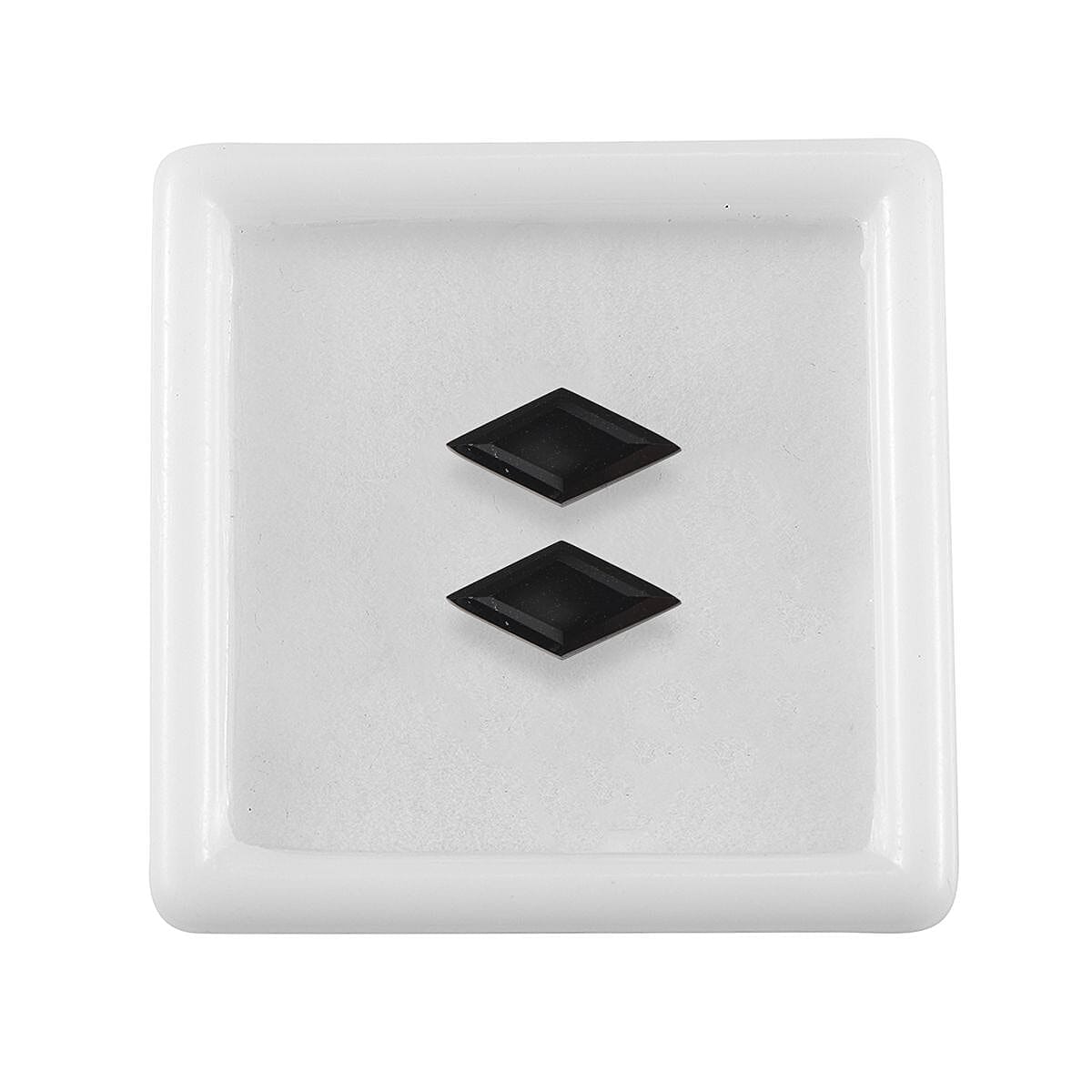 Set of 2 Australian Black Tourmaline (Kite 12x6 mm) 2.11 ctw Loose Gemstone image number 3